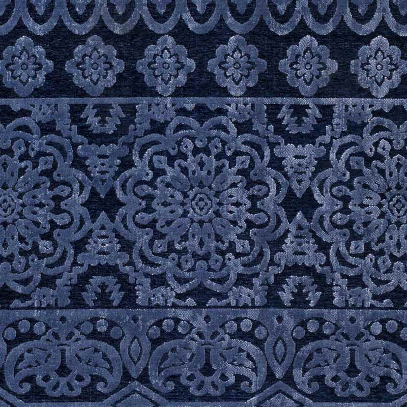 Hoogehaar Traditional Navy Area Rug