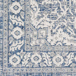 Mantinge Traditional Navy Area Rug