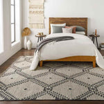 Maryport Global Black Area Rug