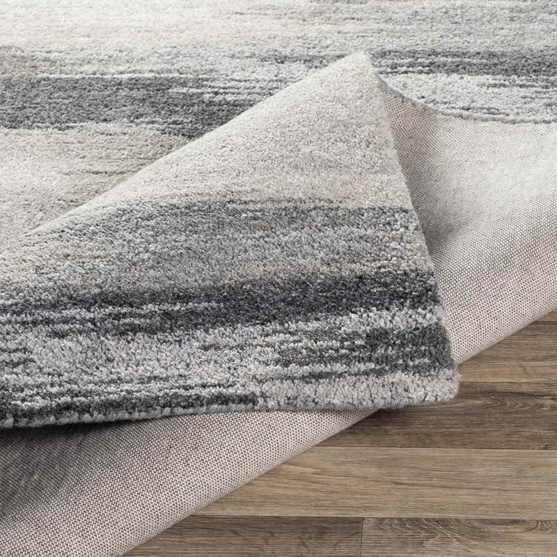 Nietap Modern Charcoal Area Rug