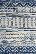 Louise Global Dark Blue Area Rug