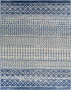 Louise Global Dark Blue Area Rug