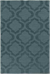 Bergerac Modern Teal Area Rug
