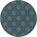 Bergerac Modern Teal Area Rug