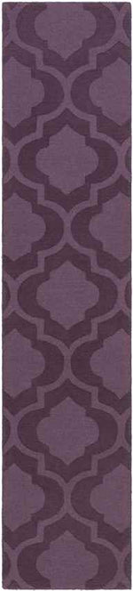 Bergerac Modern Eggplant Area Rug