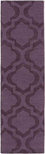 Bergerac Modern Eggplant Area Rug