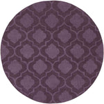 Bergerac Modern Eggplant Area Rug