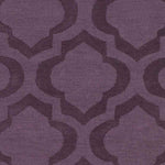 Bergerac Modern Eggplant Area Rug