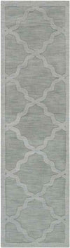 Ermont Modern Ice Blue Area Rug