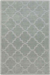 Ermont Modern Ice Blue Area Rug
