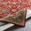 Palaiseau Traditional Bright Red Area Rug