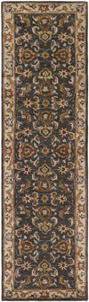 Palaiseau Traditional Denim Area Rug