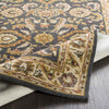 Palaiseau Traditional Denim Area Rug
