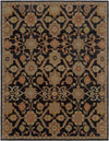 Nijstad Traditional Black Area Rug