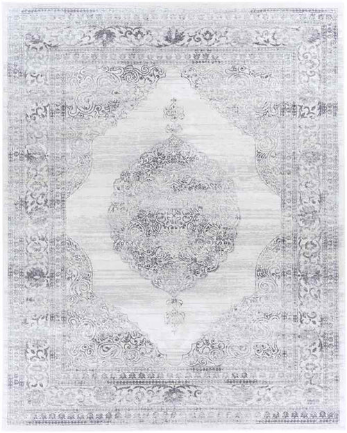 Peest Traditional Medium Gray Area Rug