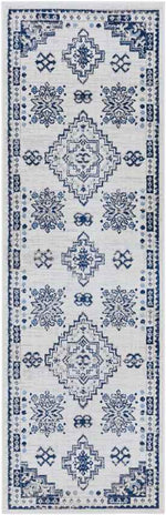 Pikveld Traditional White Area Rug