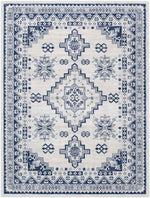 Pikveld Traditional White Area Rug