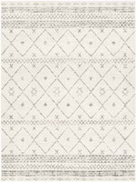 Rolde Global White Area Rug