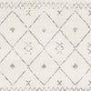 Rolde Global White Area Rug