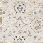 Schipborg Traditional Metallic Gold Area Rug