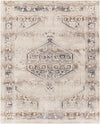 Smalbroek Traditional Dark Brown Area Rug