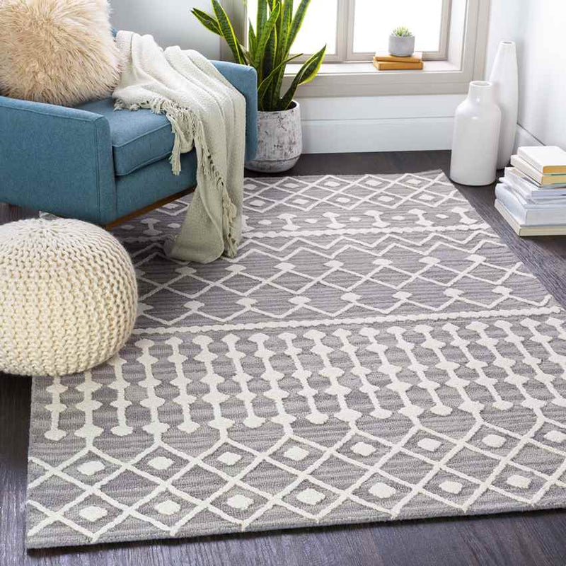 Newlyn Global Charcoal Area Rug
