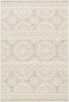 Newmarket Traditional Khaki Area Rug