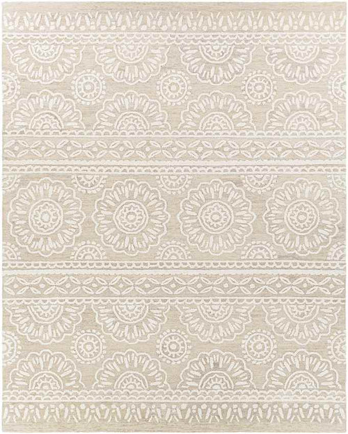 Newmarket Traditional Khaki Area Rug
