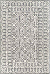 Valthe Traditional Dark Blue Area Rug