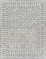 Valthe Traditional Dark Blue Area Rug