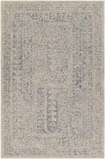 Veenhof Traditional Dark Blue Area Rug