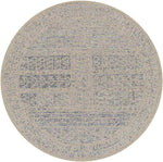 Veenhof Traditional Dark Blue Area Rug