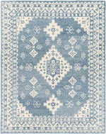 Vossebelt Traditional Pale Blue Area Rug