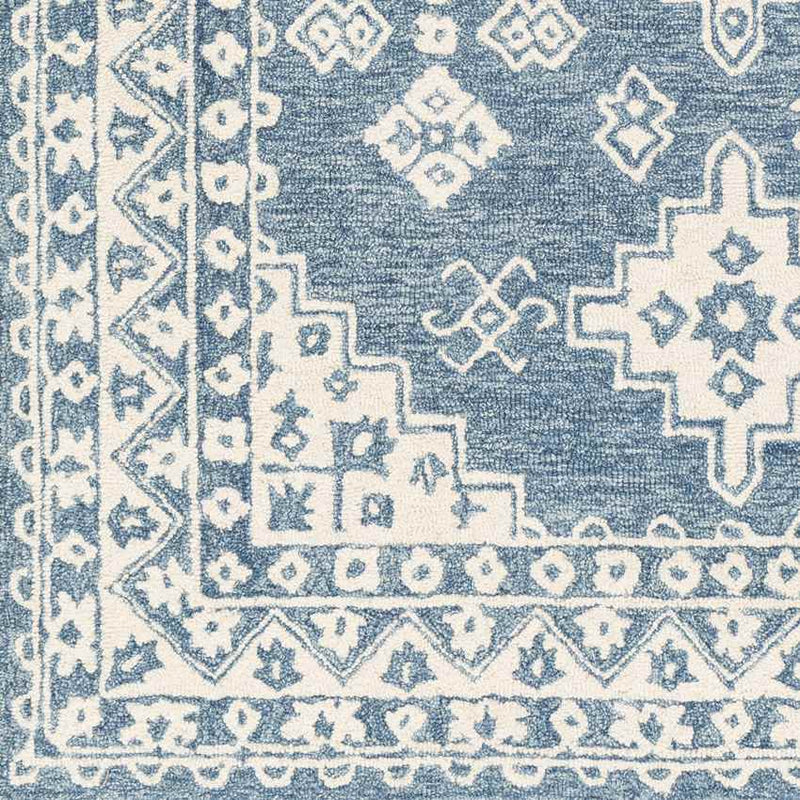 Vossebelt Traditional Pale Blue Area Rug
