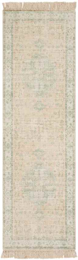 Wittelte Traditional Camel Area Rug