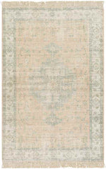 Wittelte Traditional Camel Area Rug