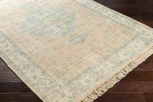 Wittelte Traditional Camel Area Rug
