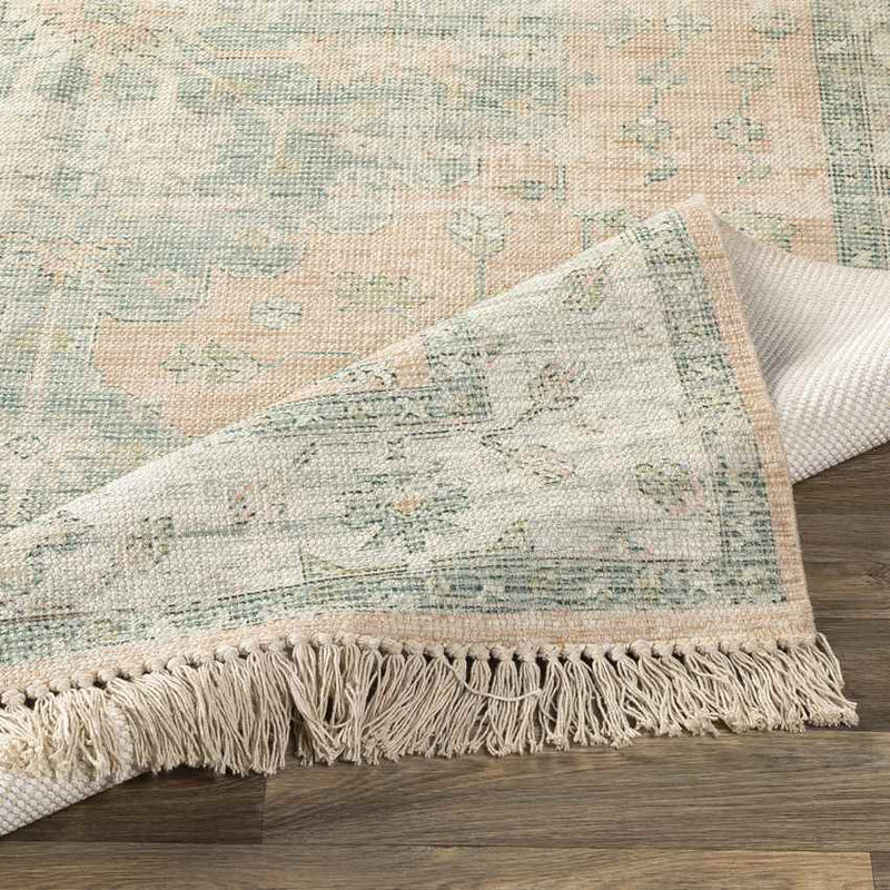 Wittelte Traditional Camel Area Rug
