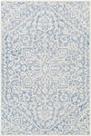 Normanton Traditional Ice Blue Area Rug