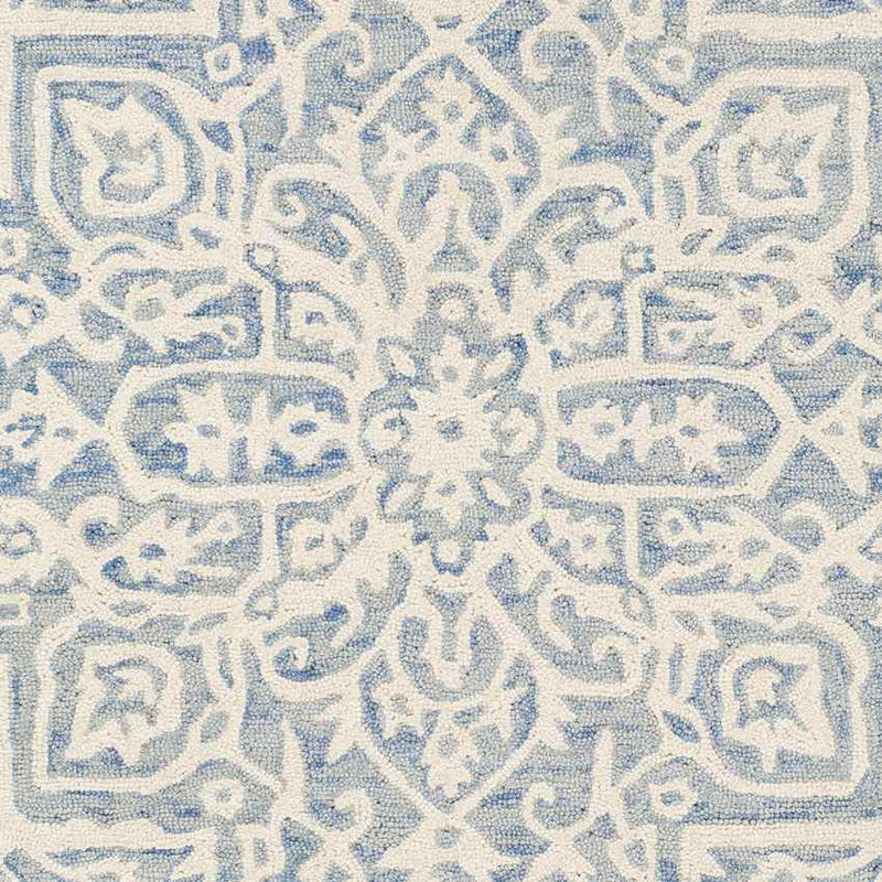 Normanton Traditional Ice Blue Area Rug