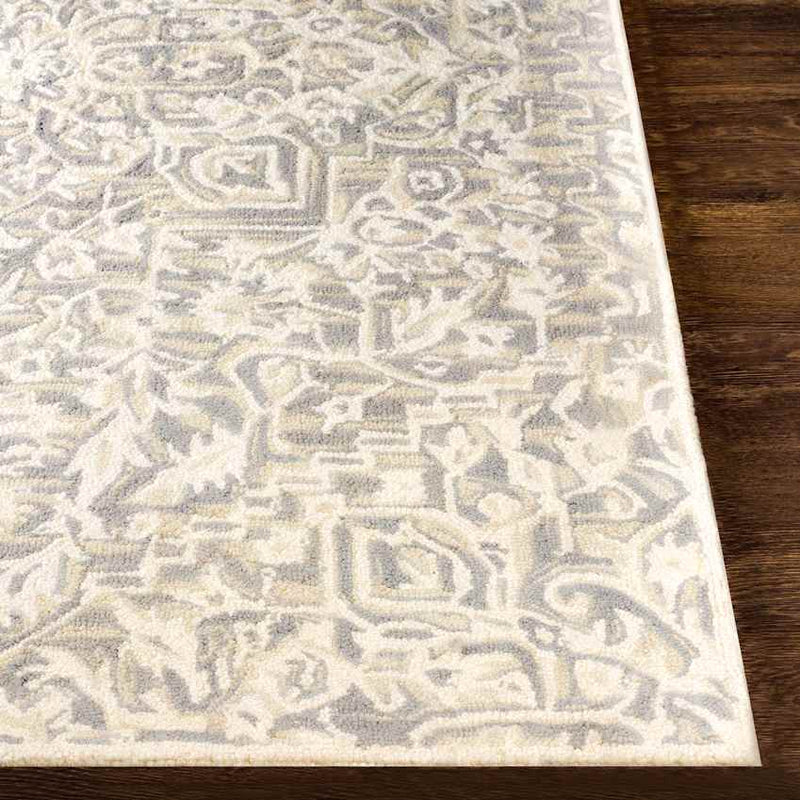 Normanton Traditional Taupe Area Rug