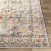Borsele Traditional Bright Orange Area Rug