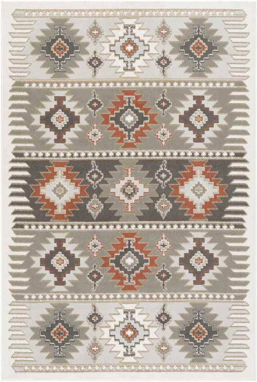 Landerd Rustic Light Gray Area Rug