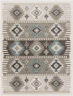 Landerd Rustic Silver Gray Area Rug
