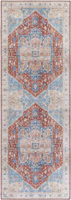 Maasdriel Traditional Burnt Orange Area Rug