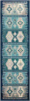 Arizona Rustic Dark Blue Area Rug