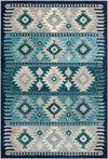 Arizona Rustic Dark Blue Area Rug