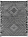 Buhler Global Black/Ivory Area Rug