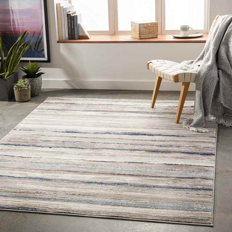 Ermerveen Modern Brown Area Rug