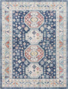 Fribourg Traditional Navy Area Rug
